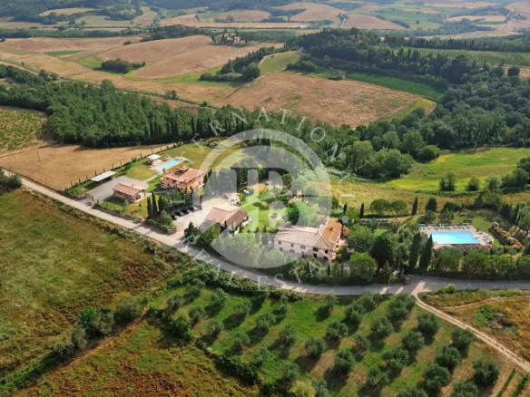 Villa, jossa on riippuvuus ja uima-allas Pisan maaseudulla - Peccioli