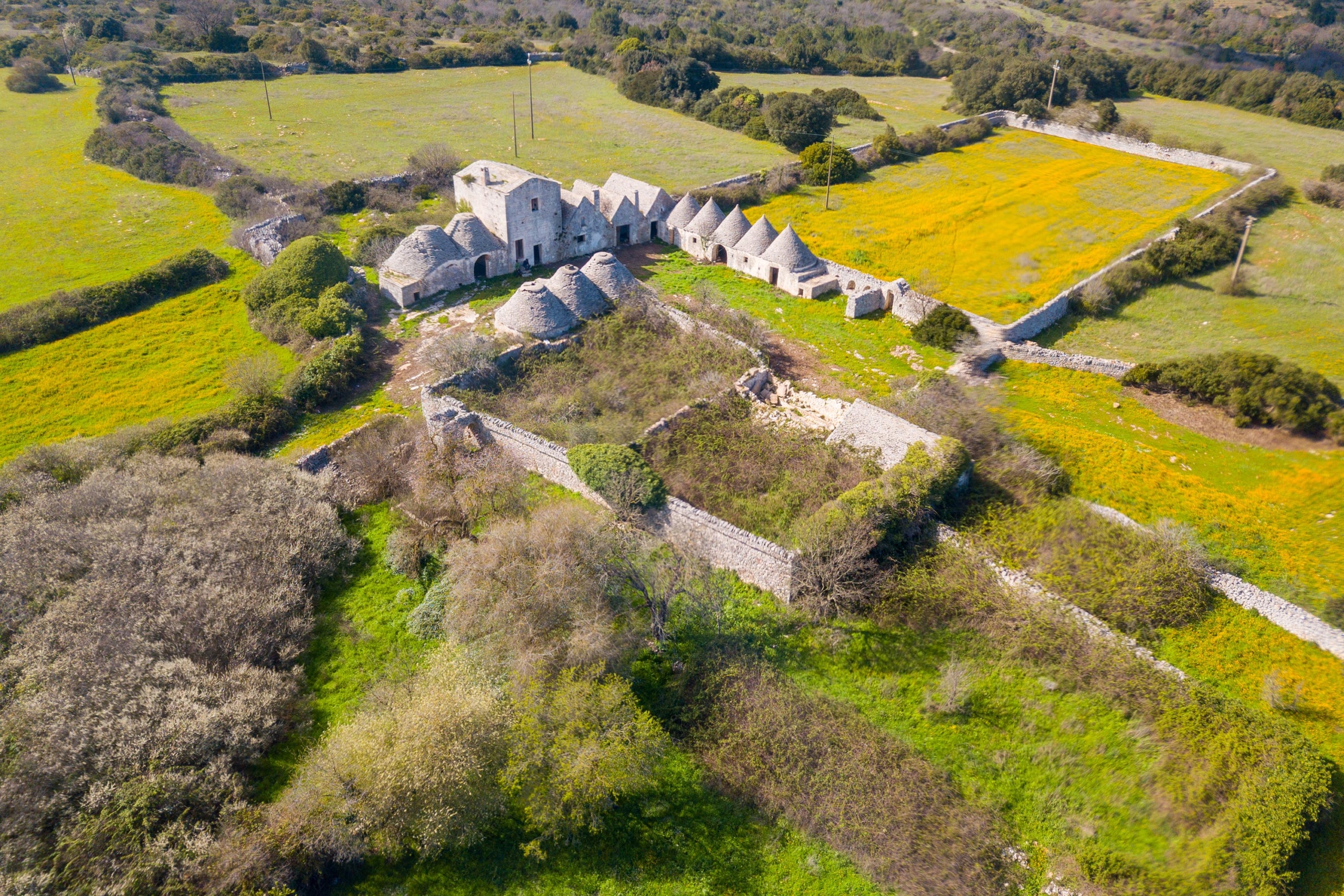 Antica Masseria Con Complesso Di Trulli A Martina Franca – Puglia