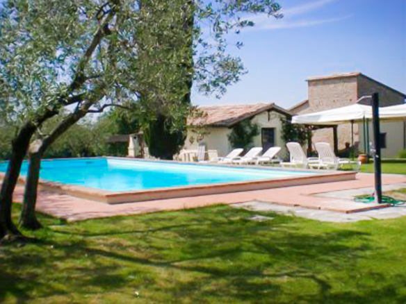 Antico Casale Con Piscina Tra Todi E Perugia