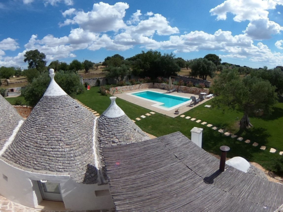 Casale Masseria Panoramico Con Trulli A Brindisi