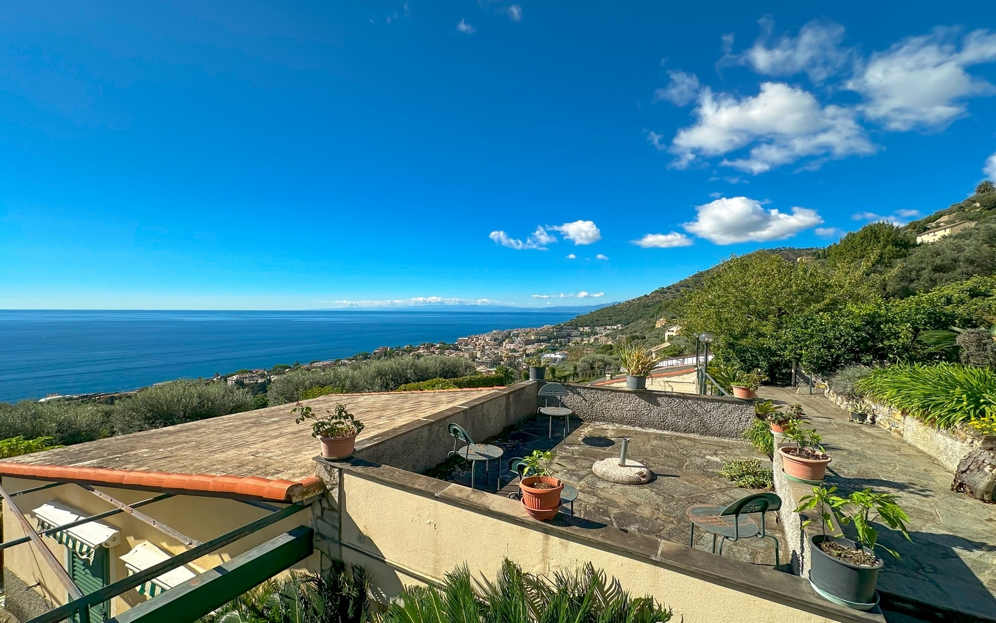 Esclusiva Villa Con Vista Mozzafiato Sul Mare In Contesto Paradisiaco – Sant’Ilario, Genova