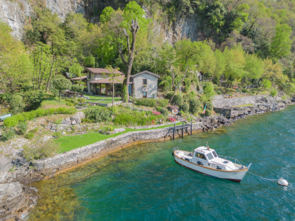 Incantevole Dimora Di Lusso Sulle Rive Del Lago Di Como - Faggeto Lario