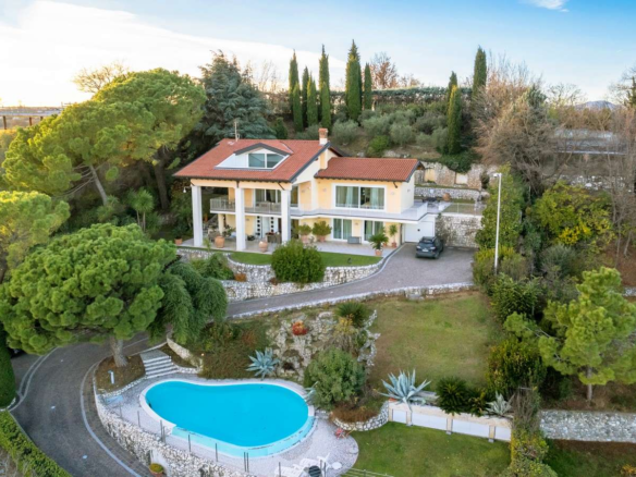 Magnifica Villa Con Piscina Vista Lago - Padenghe Sul Garda