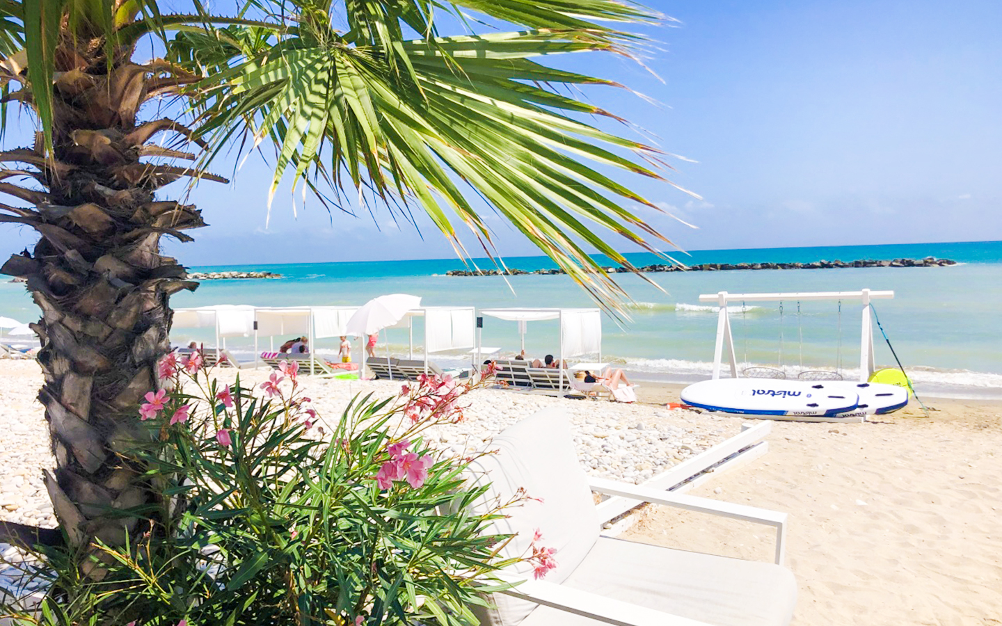 Moderni ja ylellinen merenrantalomakohde, Adrianmeren Riviera