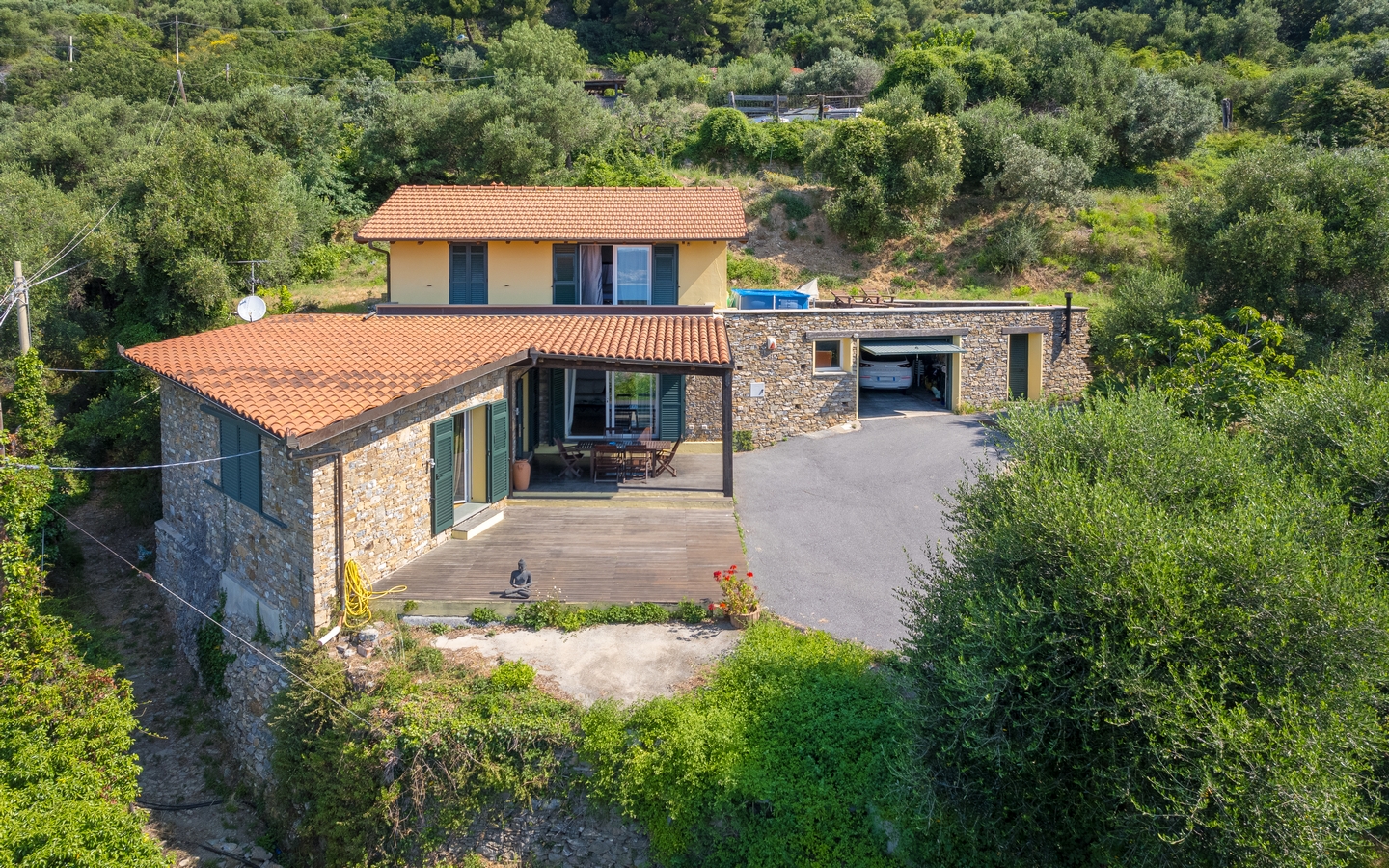 Panoramicissima Villetta sulle Colline di Alassio