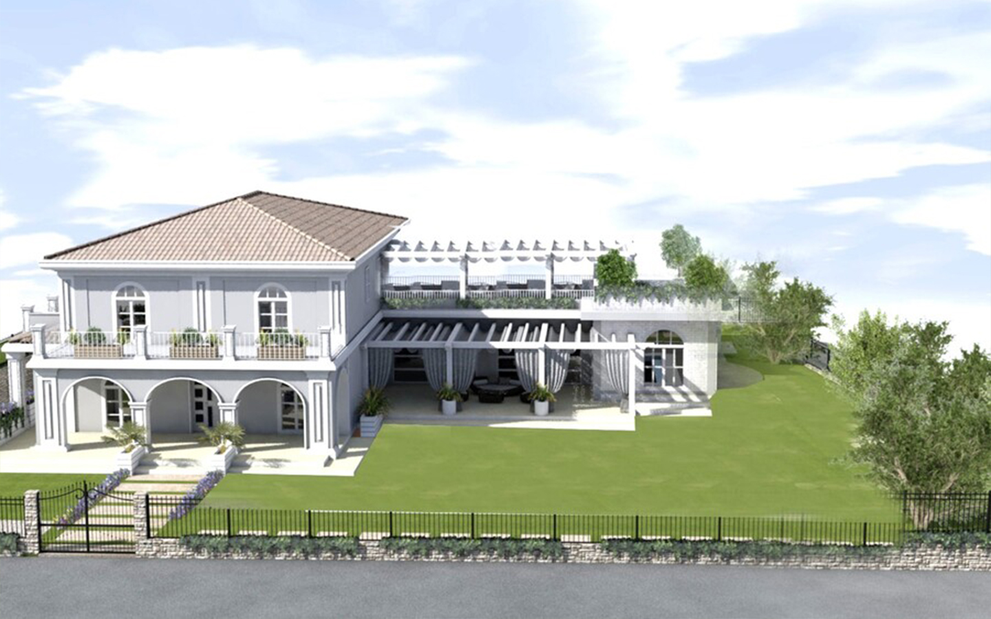 Prestigiosa Villa In Costruzione Con Vista Mare A Tropea