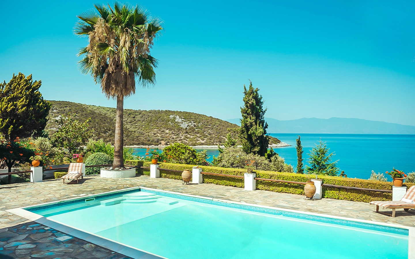 Propriété en front de mer avec plage privée - Amaliapolis, Thessalie, Grèce