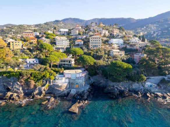 Splendida Villa Con Accesso Al Mare E Giardino - Recco