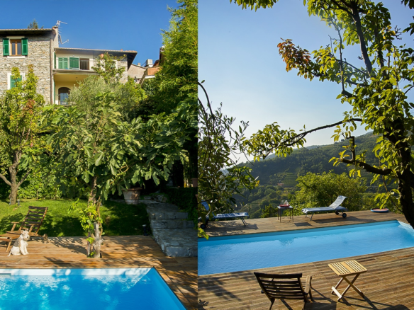 Terratetto Con Piscina E Vista Panoramica A Velva