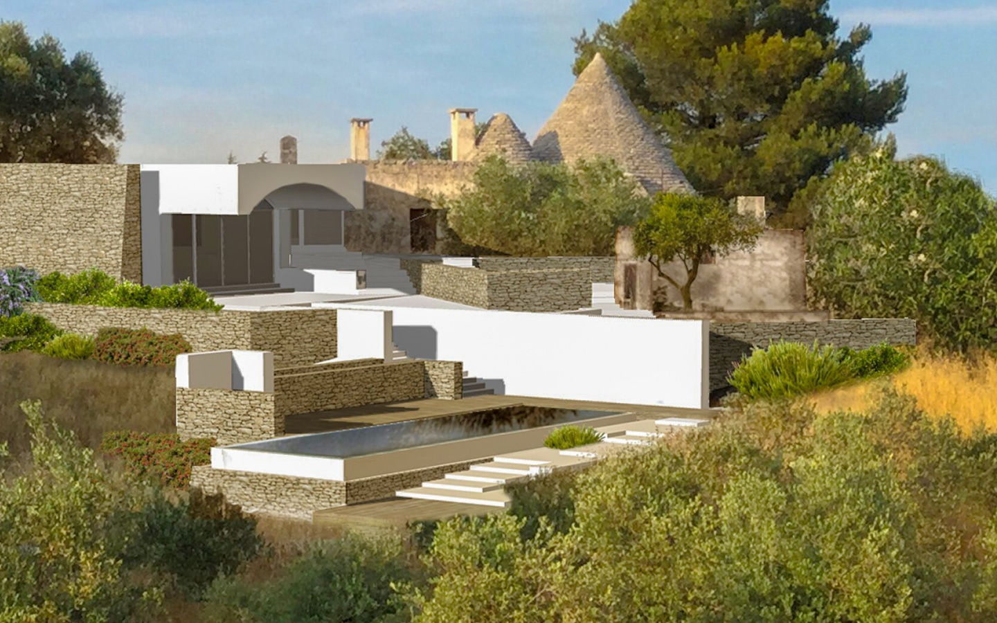 Tipica Villa In Trulli Con Piscina, Guest House E Dependance A Ostuni, Puglia