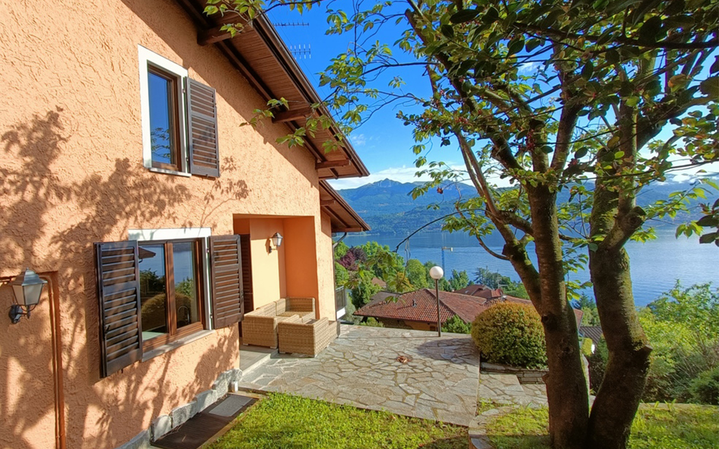 Villa Con Giardino E Vista Lago, Baveno, Piemonte