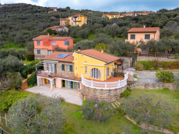 Villa Con Vista Panoramica Sul Golfo - Diano Marina