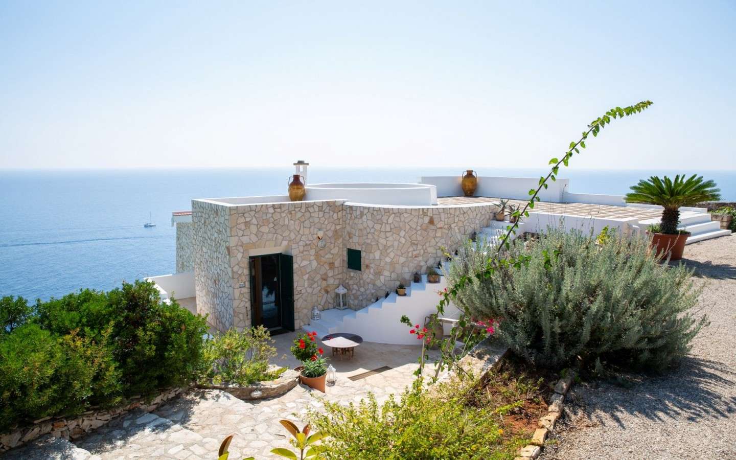 Villa Di Lusso A Picco Sul Mare Di Santa Maria Di Leuca, Puglia