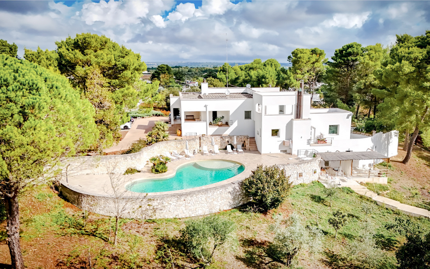 Villa Di Prestigio Con Vista Sulla Valle D’Itria, Puglia