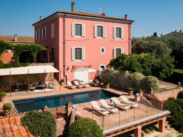 Villa Liberty Con Piscina Nella Campagna Pisana - Peccioli