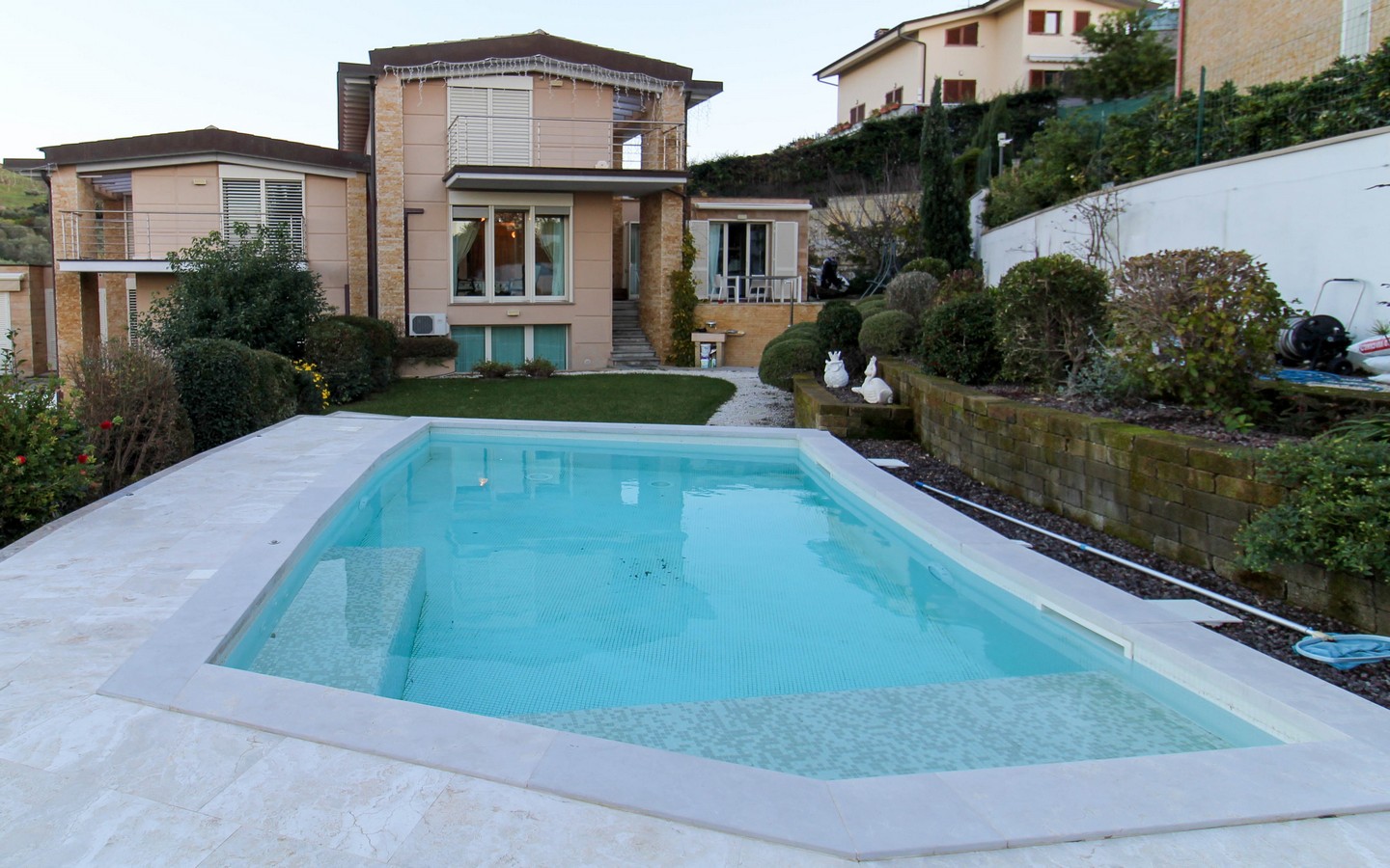 Moderne villa med panoramaudsigt over havet i Montenero, Livorno