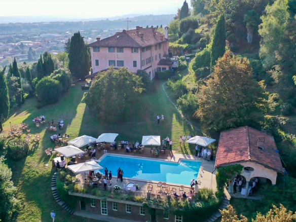 Villa Settecentesca Con Parco Ai Piedi Delle Alpi Pennine - Biella
