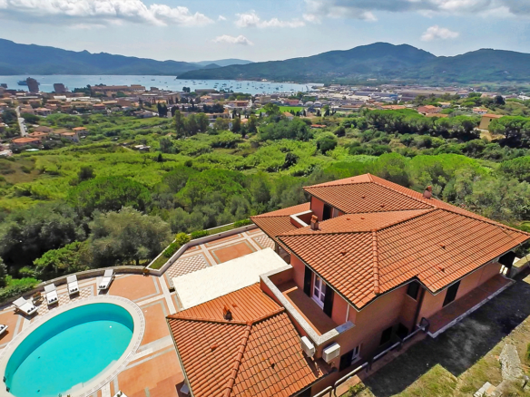 Villa Unica Con Eliporto E Vista Panoramica Sulla Baia Di Portoferraio - Isola D'Elba