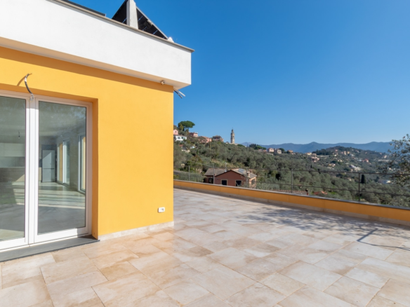 Villetta Di Nuova Costruzione Con Vista Aperta Sul Mare Di Santa Margherita Ligure