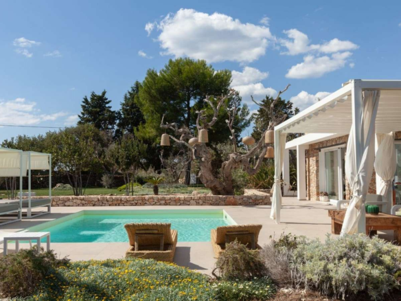Elegante Villa Vista Mare Sulla Collina Con Parco Privato & Piscina - Santa Maria Di Leuca