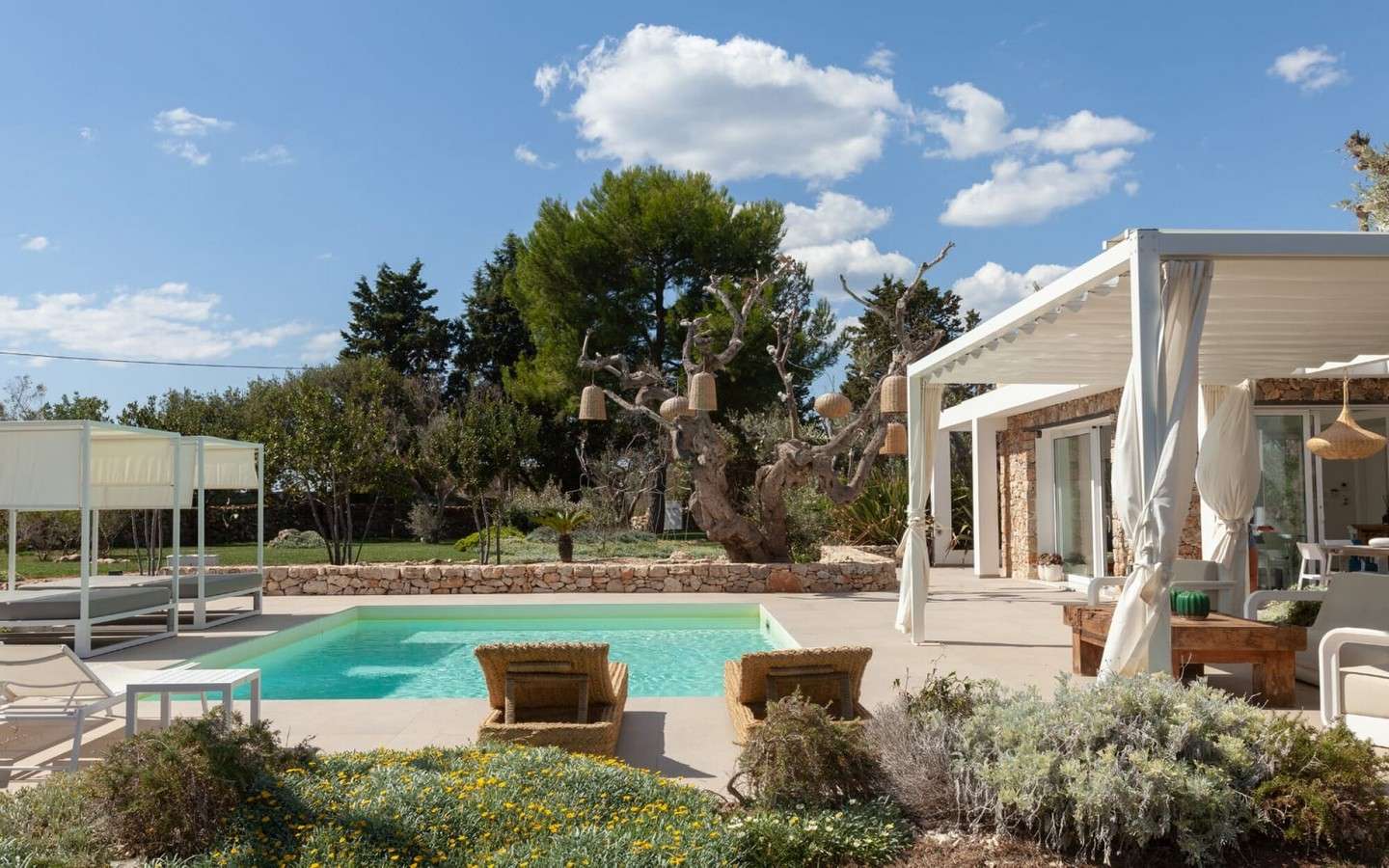 Elegant villa i åssiden med sjøutsikt, privat park og basseng - Santa Maria Di Leuca, Salento, Puglia