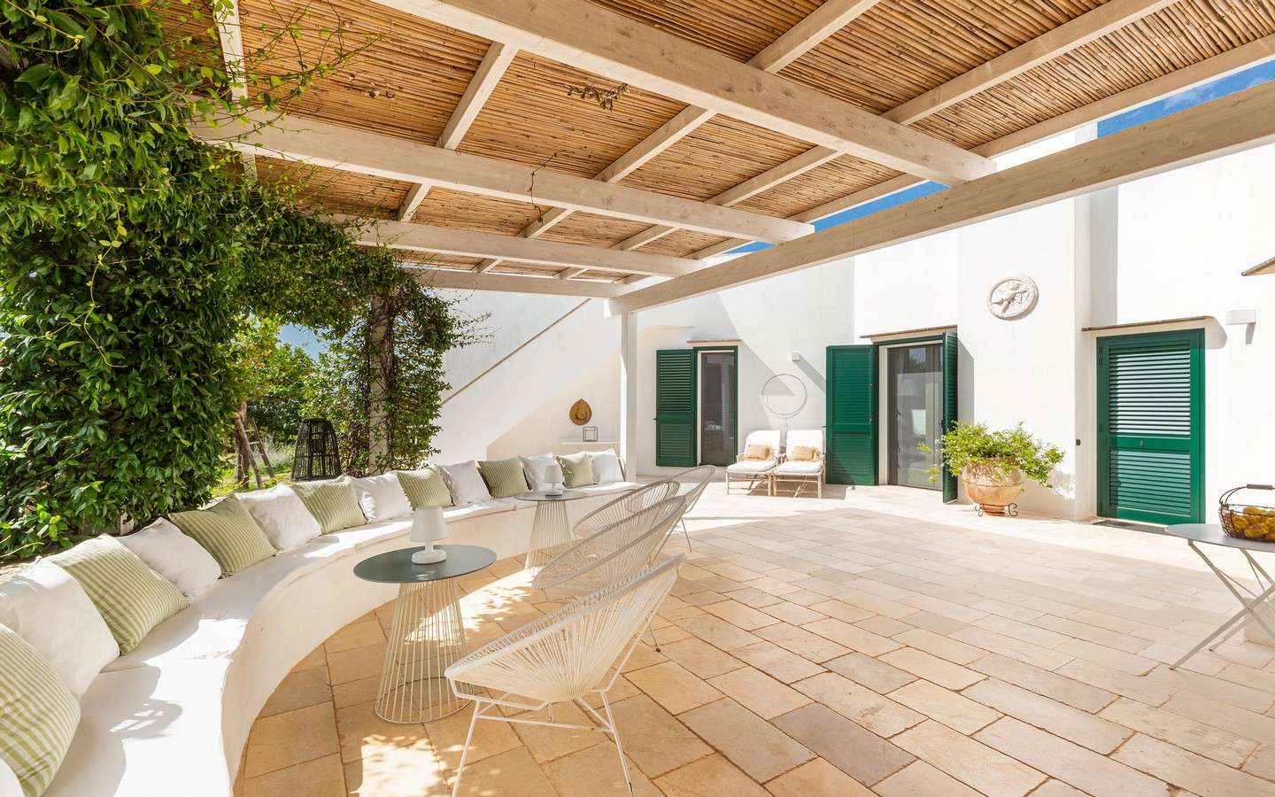 Lussuosa Villa Vista Mare In Collina Con Antica Pajara Ristrutturata A Pescoluse, Salento, Puglia