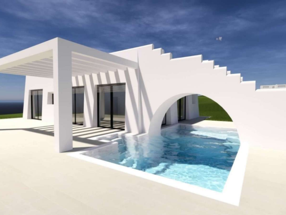 Tipica Villa Salentina Con Vista Mare E Piscina - Santa Maria Di Leuca