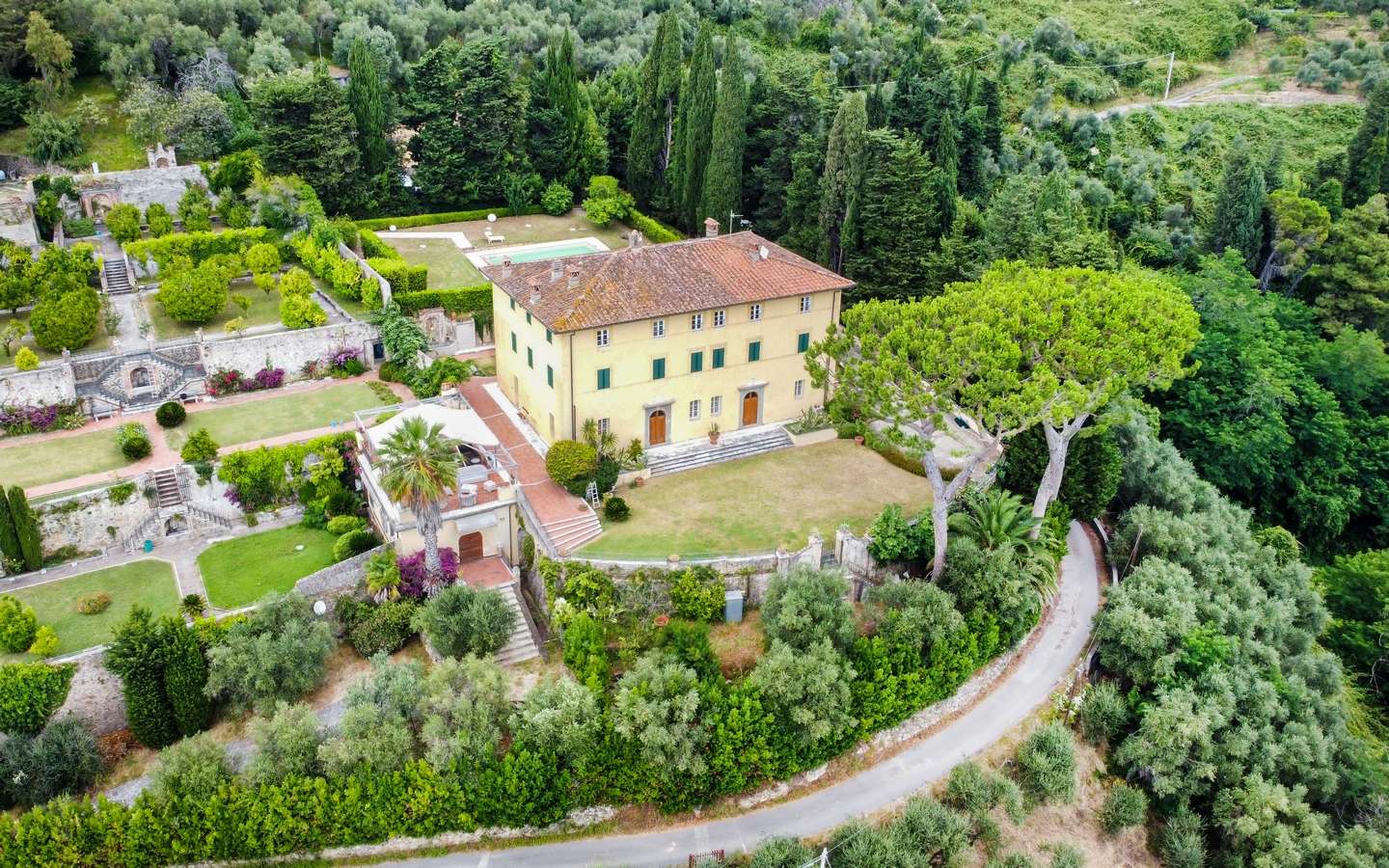 Villa Del 1700 Sulle Colline Della Versilia