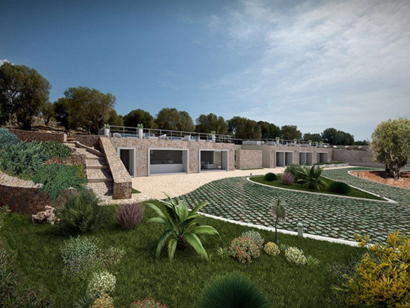 Villa Di Lusso Vista Mare Sulle Colline Con Dependance In Trullo & Piscina - Nuova Costruzione - Santa Maria Di Leuca