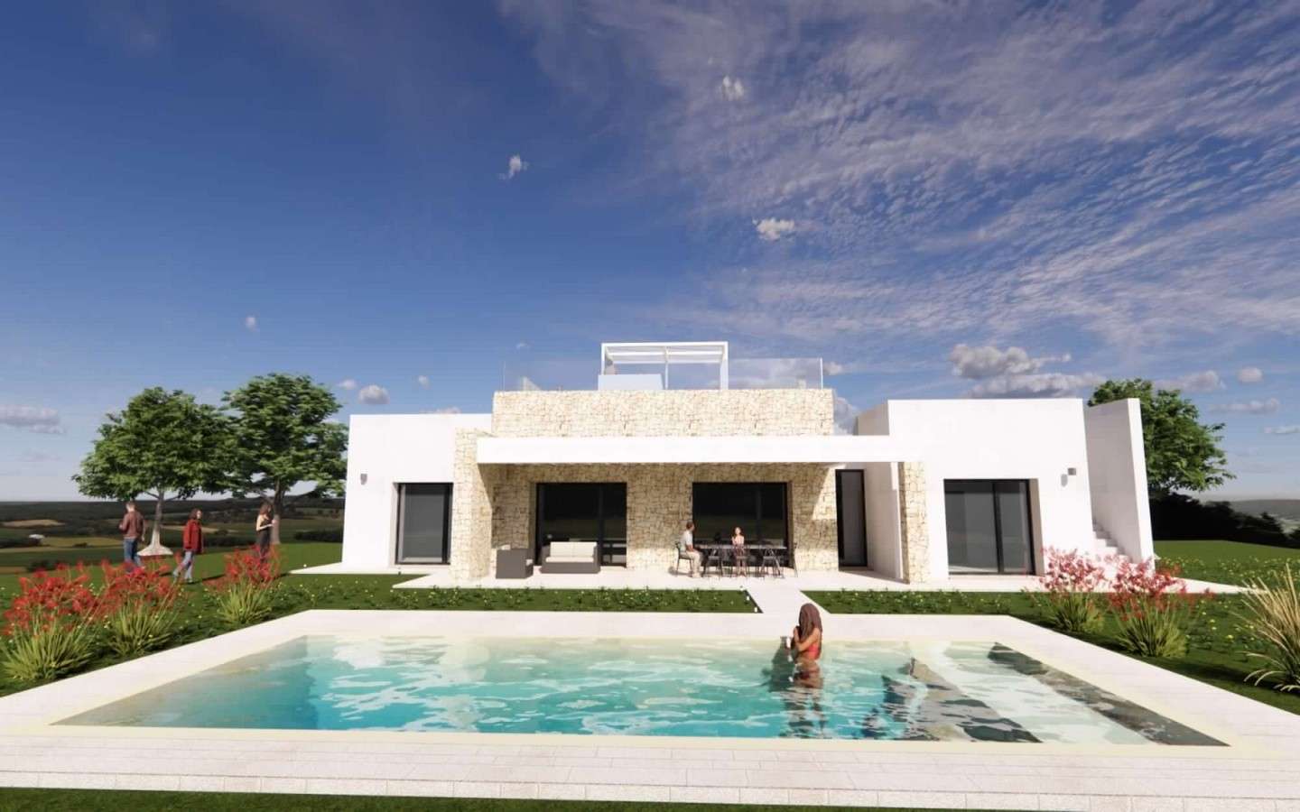 Villa Allas Merinäköala Avaimet käteen 4Km Beach Salve Salento Apulia