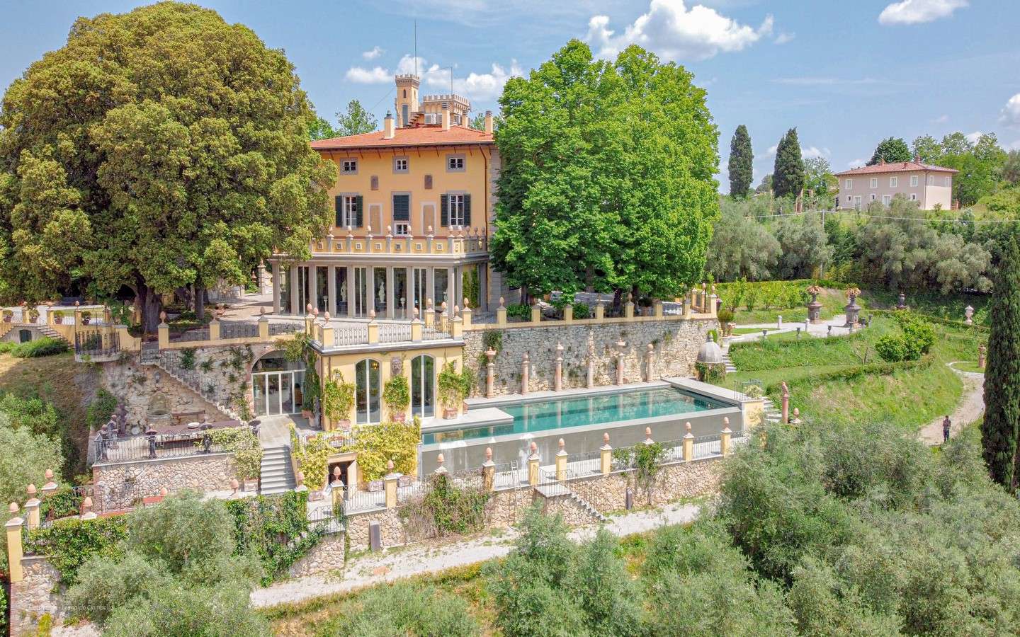 Villa Storica Di Lusso Con Spa E Infinity Pool – Crespina Lorenzana
