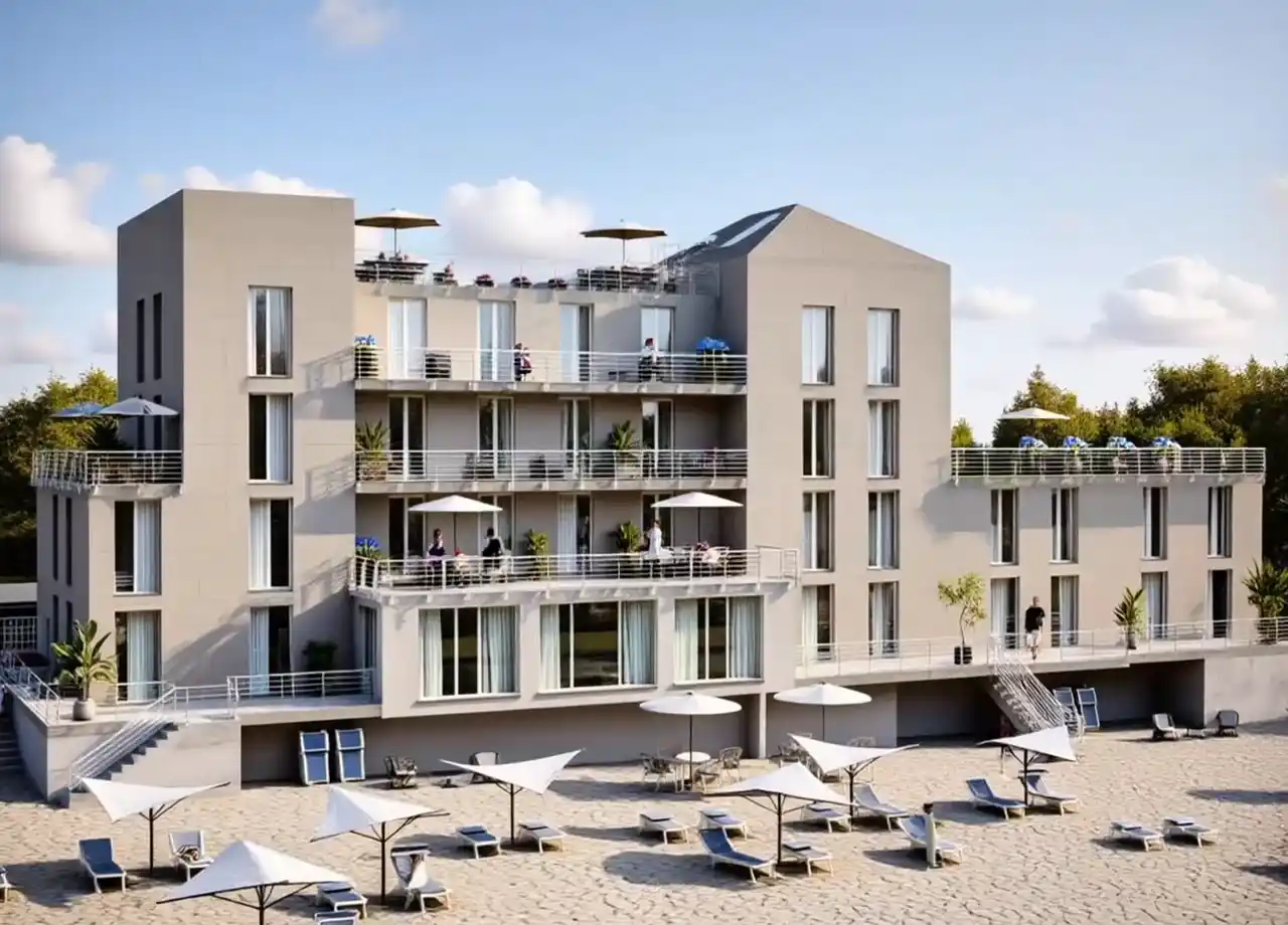 Wohnungen am Meer in verschiedenen Größen, Renovierungsprojekt für das ehemalige Hotel Lido, Borgio Verezzi