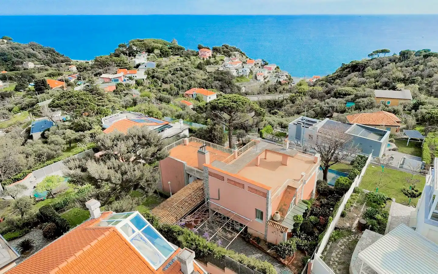 Esclusiva Villa Panoramica con Piscina a Celle Ligure, Savona, Liguria