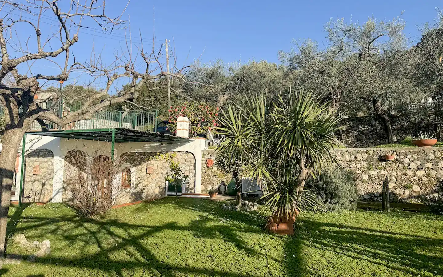 Vrijstaande villa met tuin, dependance en olijfgaard, Anacapri