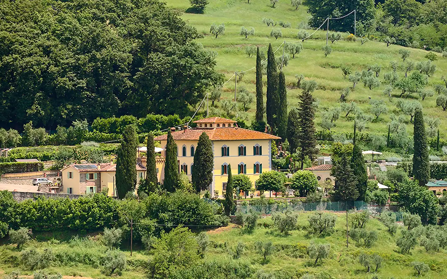 Villa Storica Di Charme e Tenuta Agricola Sulle Colline di Pistoia